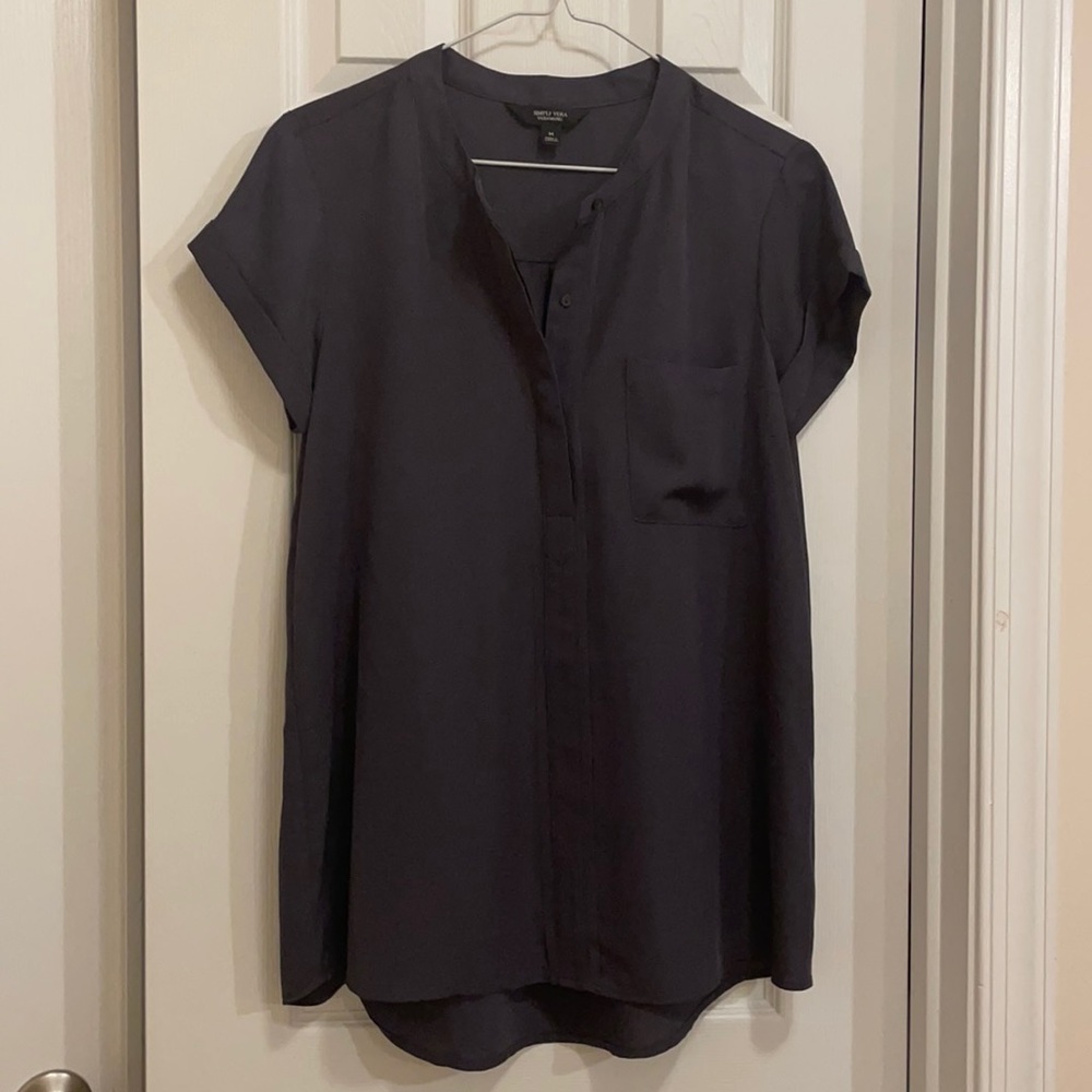 Simply Vera Wang Button Down Blouse